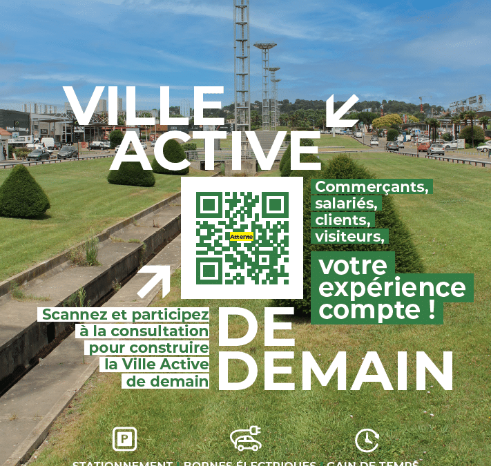 [CONSULTATION EN LIGNE] Participez à la consultation pour construire la Ville Active de demain